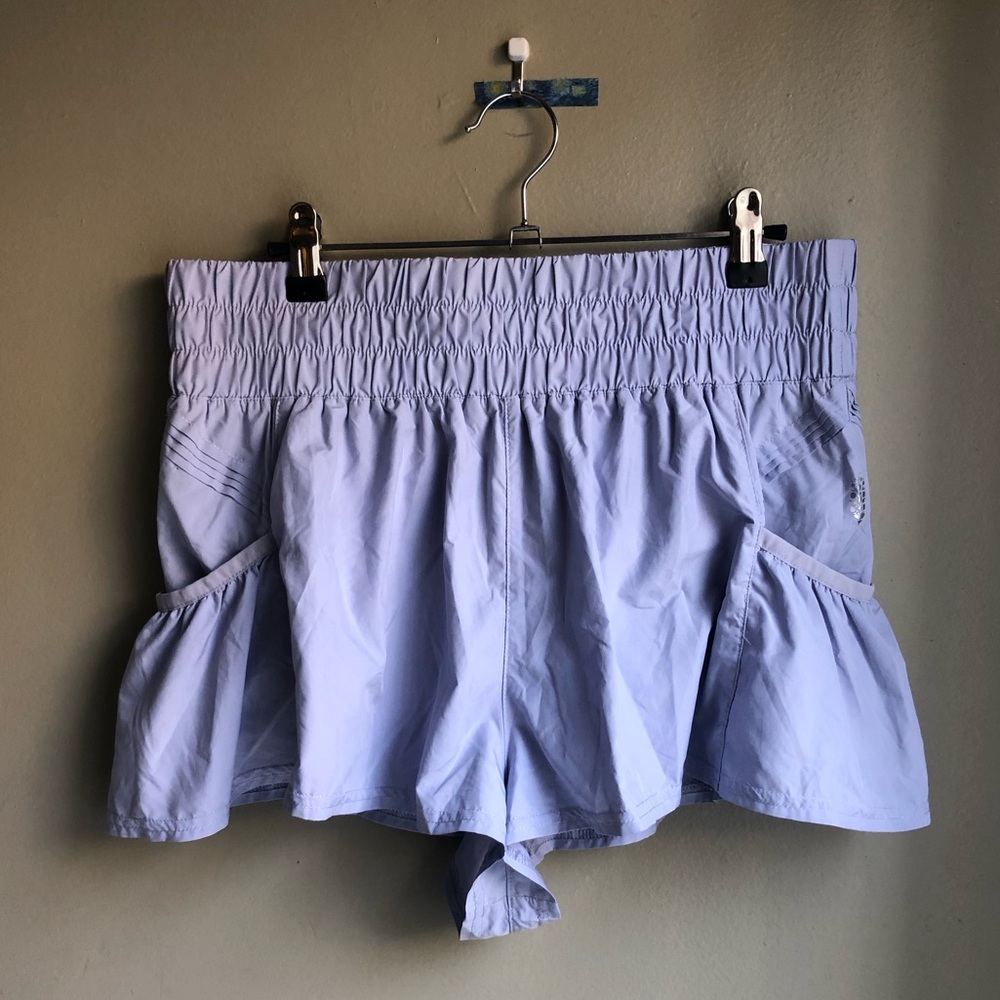 Free People FP Movement Get Your Flirt On Shorts Purple Size: M